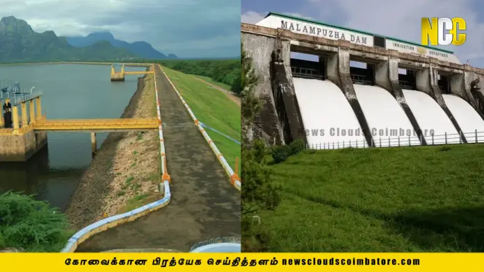 waterfalls and dams near coimbatore