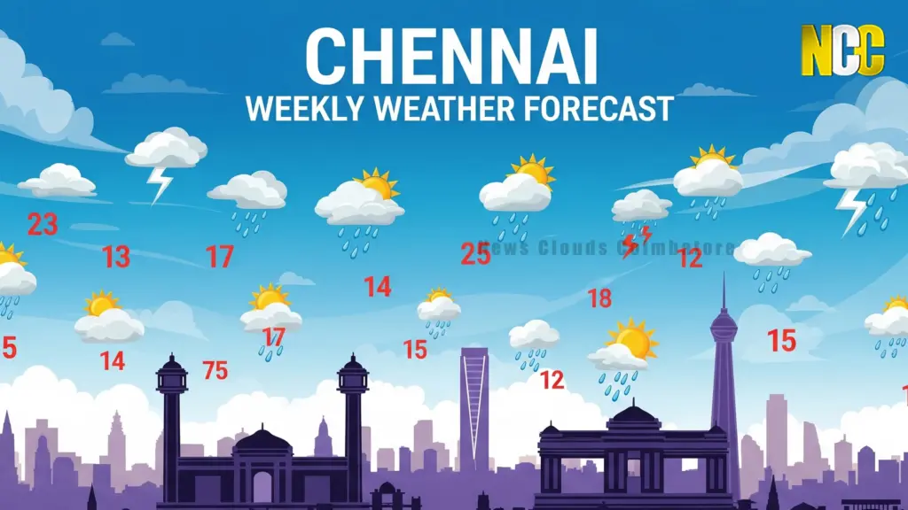 Pollachi Weather இந்த வார சென்னை வானிலை!
