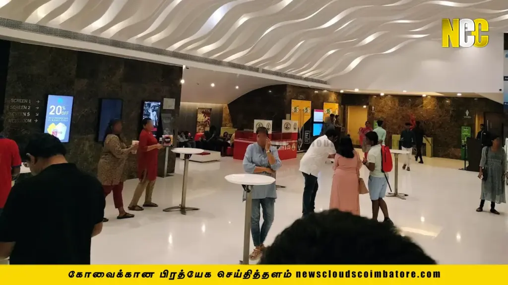 SPI Cinemas theaters in Coimbatore