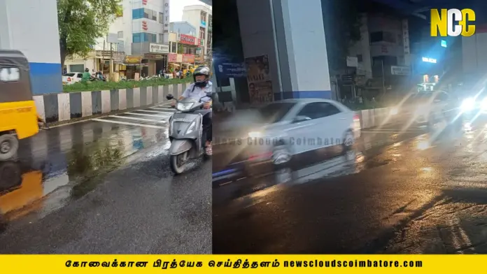 ramanathapuram road damage coimbatore