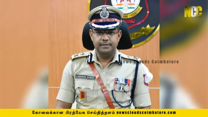 Saravana sundar ips Police Commissioner