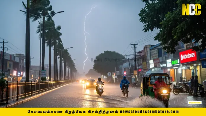 strom thunder rain in coimbatore weather 5