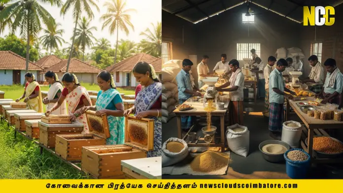 tnau bee keeping, value added products