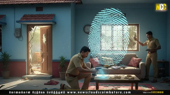 crime theft finger print