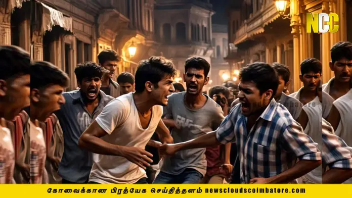 gand fight rowdy news clouds coimbatore