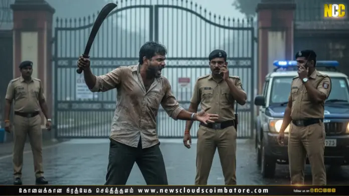 rowdy police threatening