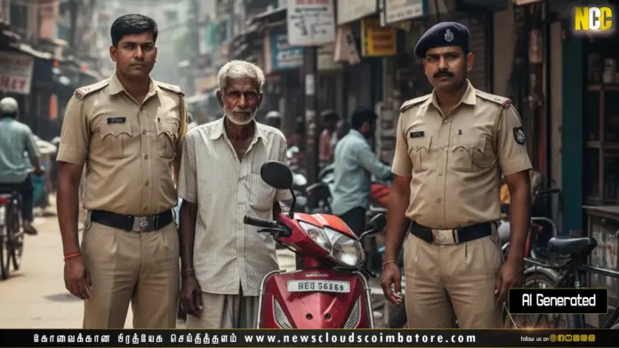 elderly man arrested bike theft