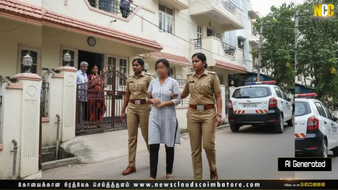 Police rescue operation in Saravanampatti prostitution case, Coimbatore