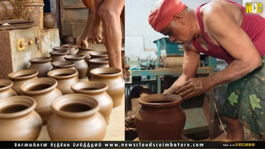 Pongal clay pot making in Coimbatore