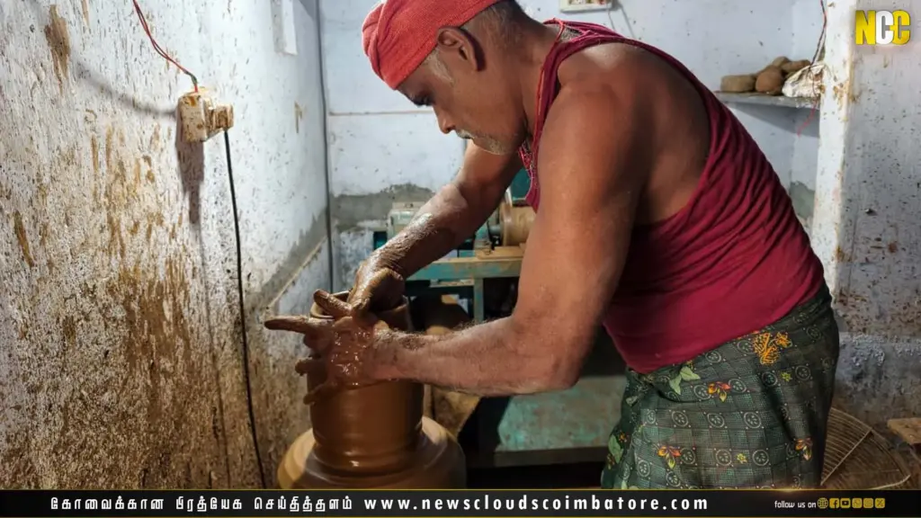 Pongal clay pot making in Coimbatore