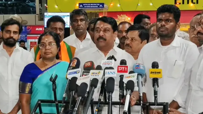 Nainar Nagendran media interaction