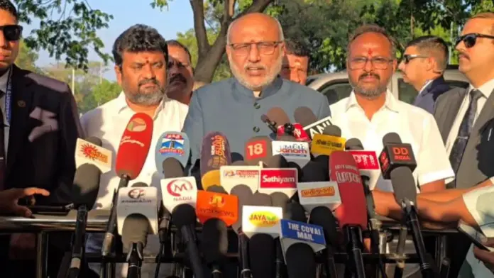 Vice President at airport