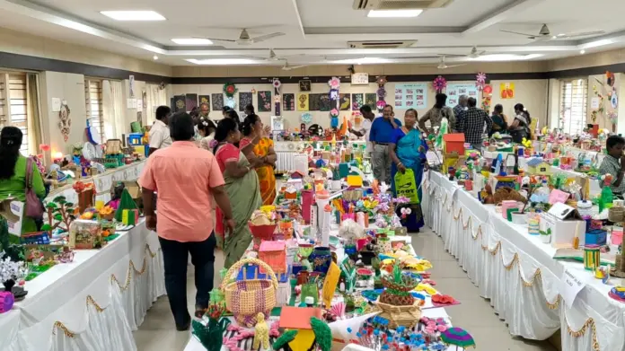 waste to art exbition