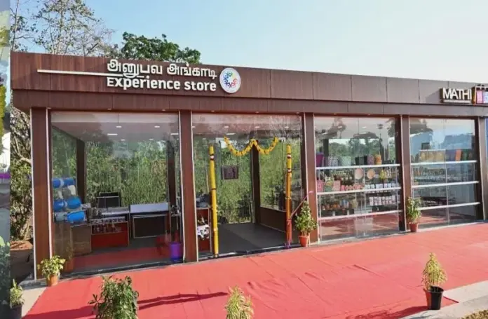 women SHG products stall