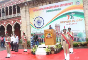 Madras Agriculture Student Union Republic Day Celebration