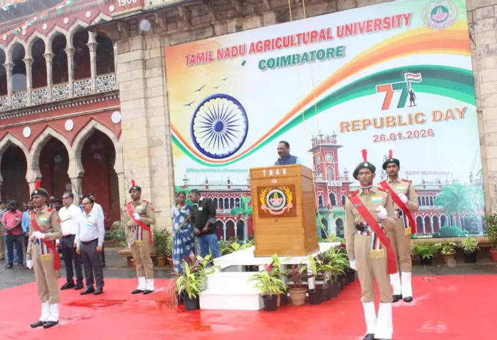 Madras Agriculture Student Union Republic Day Celebration