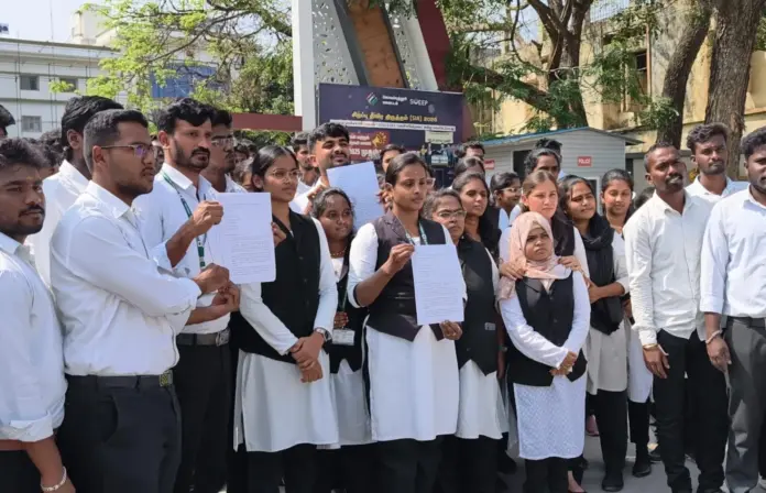 Law students protest