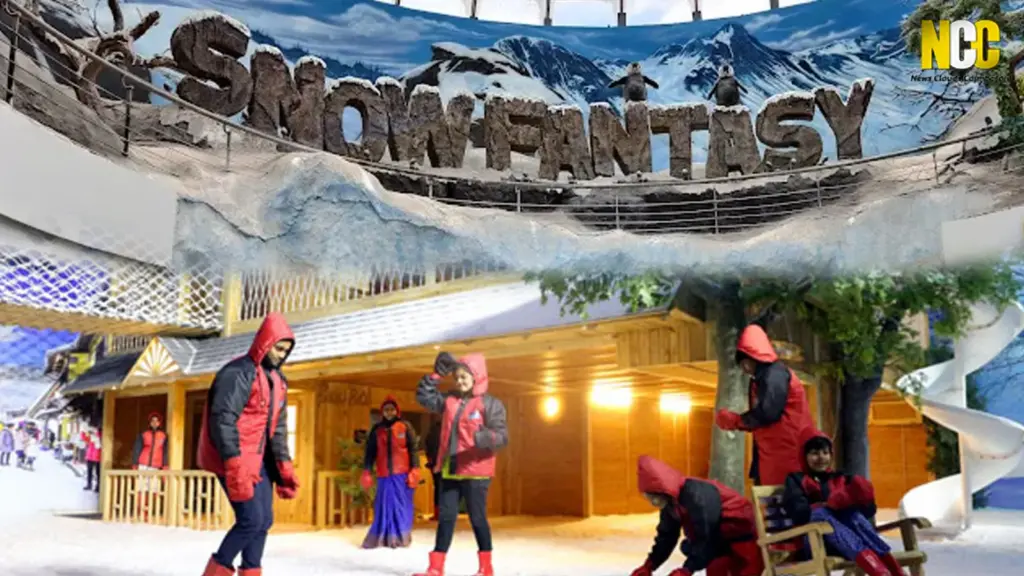 Indoor winter theme park with activities- snowfantasy