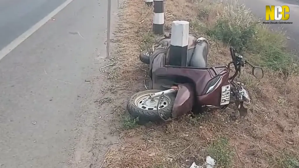 Bike accident L&T bypass Coimbatore