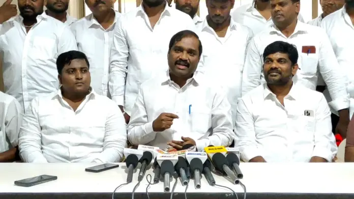 Velmurugan press meet Coimbatore