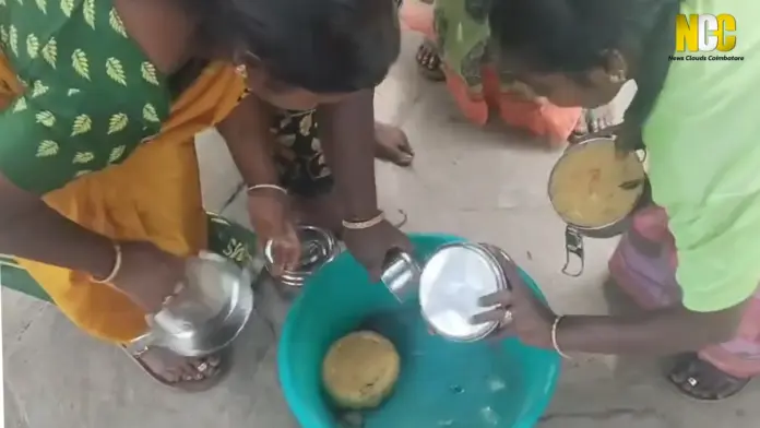 தூய்மை பணியாளார்கள் உணவு