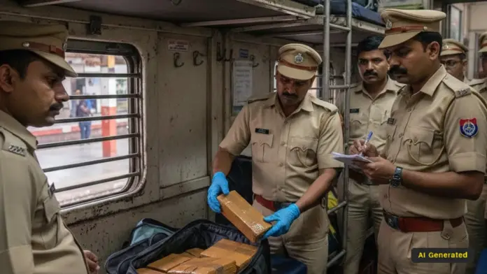 railway police checking