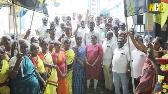 Alliance party celebration image