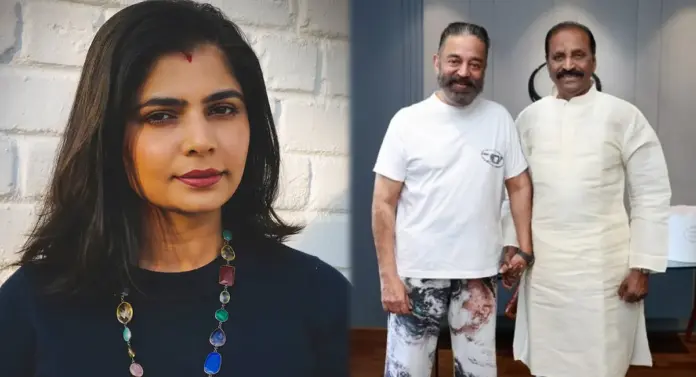 Chinmayi embroiled Kamal Haasan in a controversy