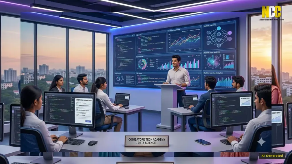 கோவையில் டேட்டா சயின்ஸ் படிப்புக்கு அதிகரிக்கும் வரவேற்பு: 2026ல் வேலைவாய்ப்புகள் அதிகம்!