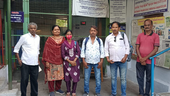 Disabled woman rescued in Coimbatore