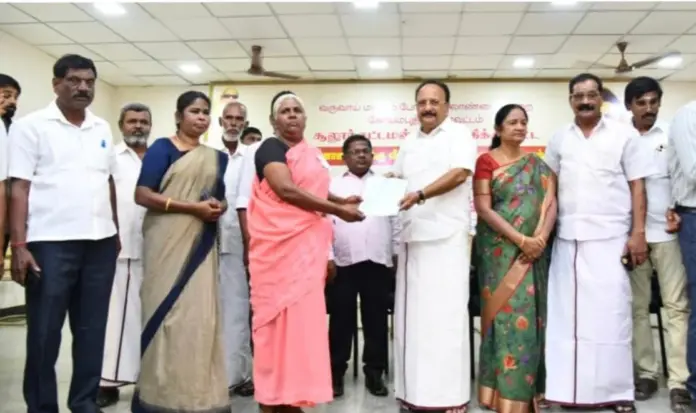 House site pattas distribution Coimbatore