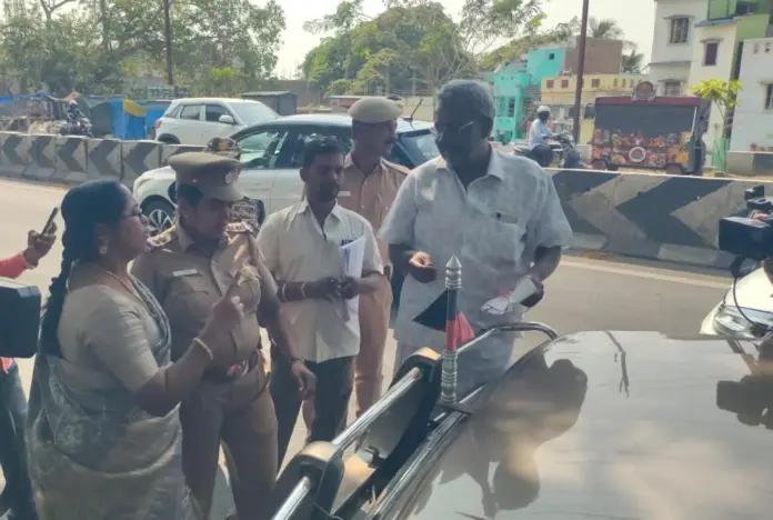 Flying squad vehicle check