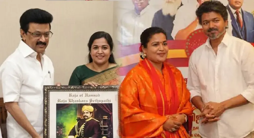 Ranjana Nachiyar in TVK and DMK