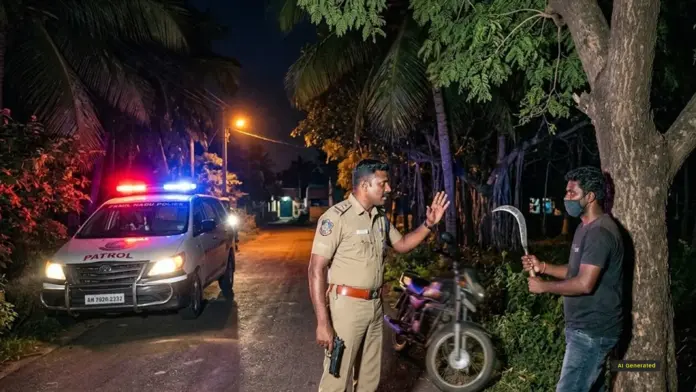 Coimbatore police shooting suspect