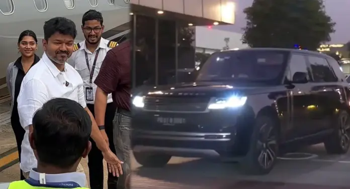 TVK Leader Vijay was taken off the plane