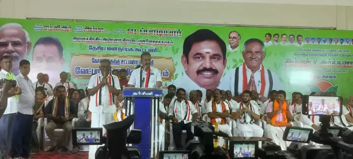 SP Velumani Coimbatore speech