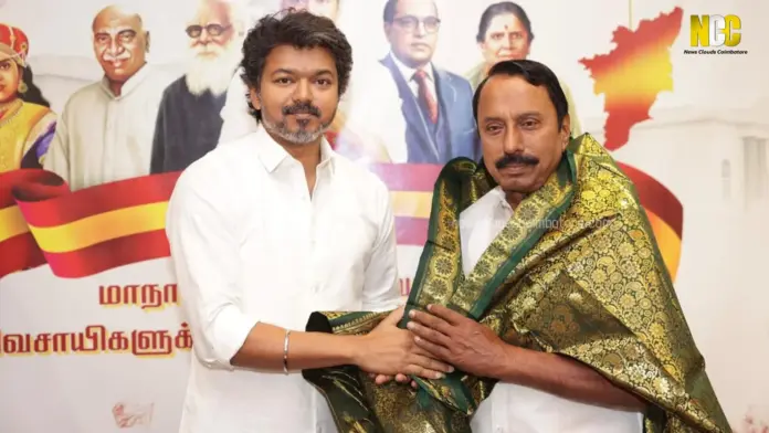 Vijay and sengottaiyan political statement