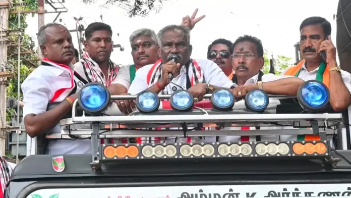 Amman Arjunan vote campaign Coimbatore