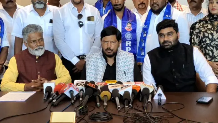 Ramdas Athawale in Coimbatore
