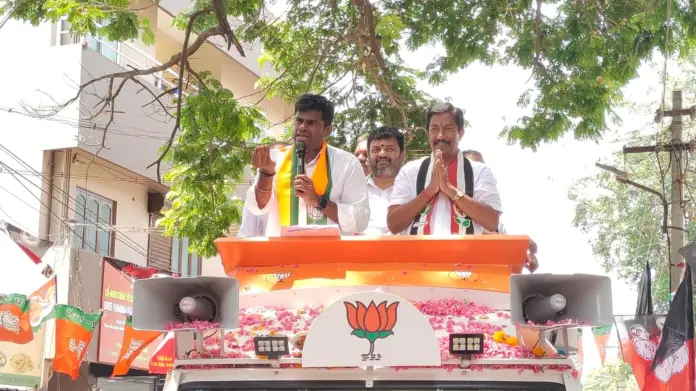 annamalai campaign coimbatore