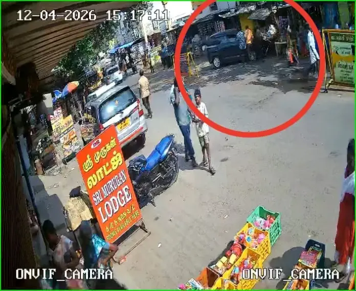 coimbatore accident cctv