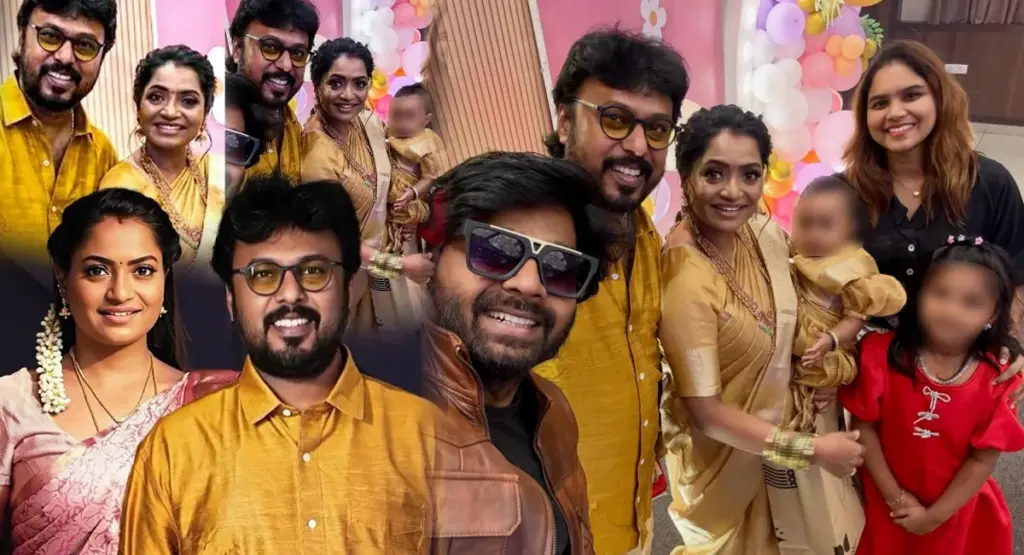 VJ Aadhavan and Hasini Family Photos