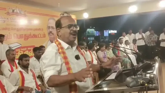 Nanjil Sampath attacks DMK AIADMK