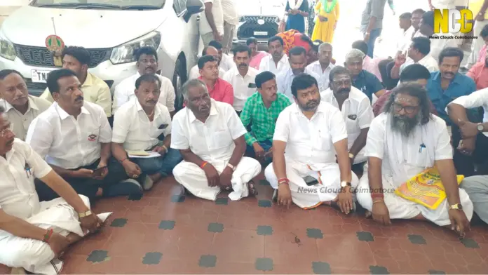 amman arjunan protest coimbatore
