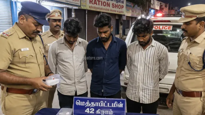 Methamphetamine seized in Coimbatore