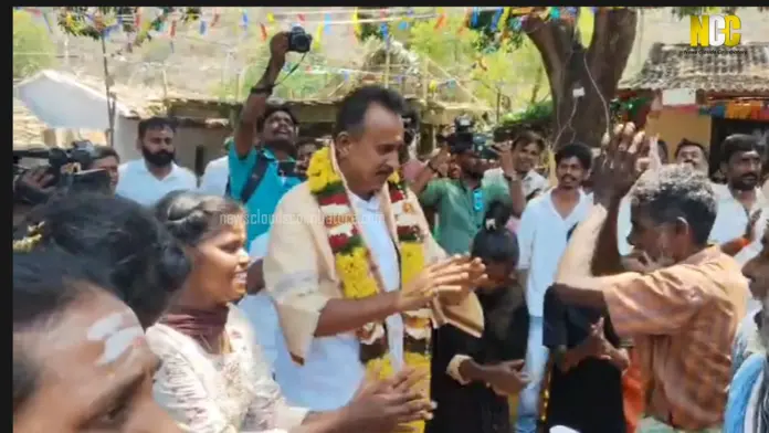 SP Velumani tribal campaign