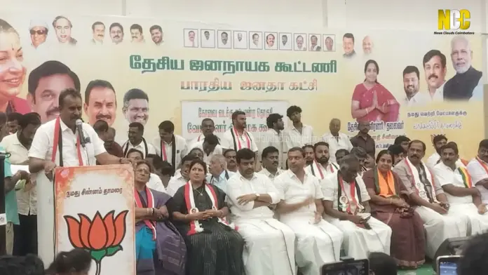 SP Velumani supports Vanathi