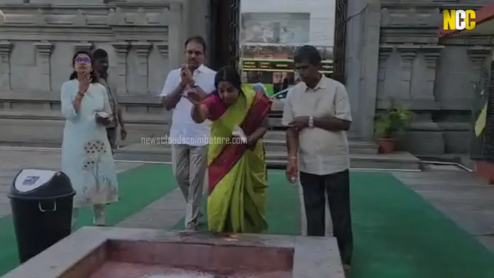 Vanathi temple visit