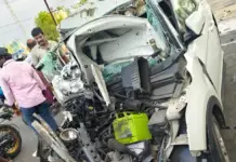 annur road accident cctv