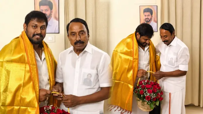 Coimbatore AIADMK Leader Vineeth Joins TVK